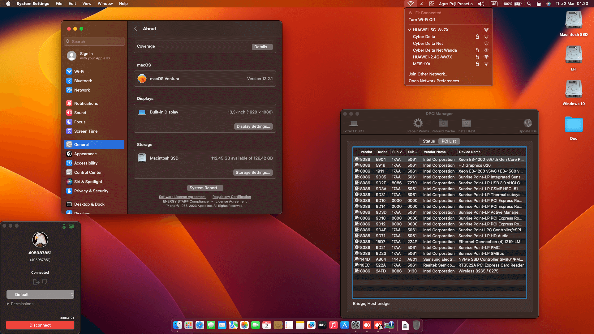Lenovo Thinkpad Yoga 370 20JJ S0VJ05 [KabyLake   Intel HD 620 + I2C]   OpenCore 2